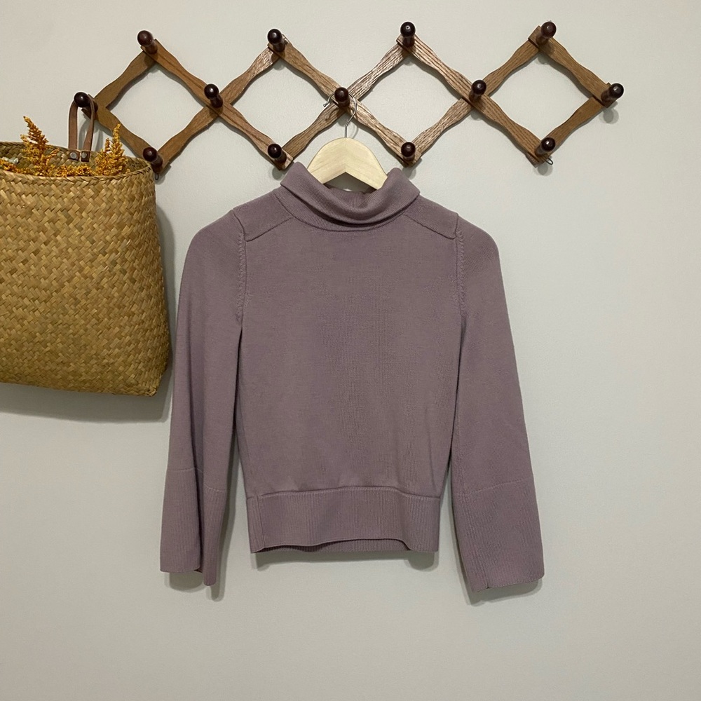 lululemon athletica Purple Turtleneck Sweater